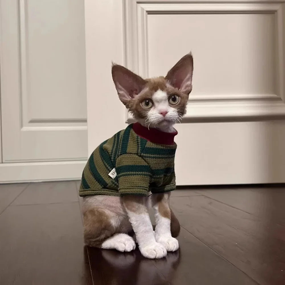 Striped Breathable Sweater