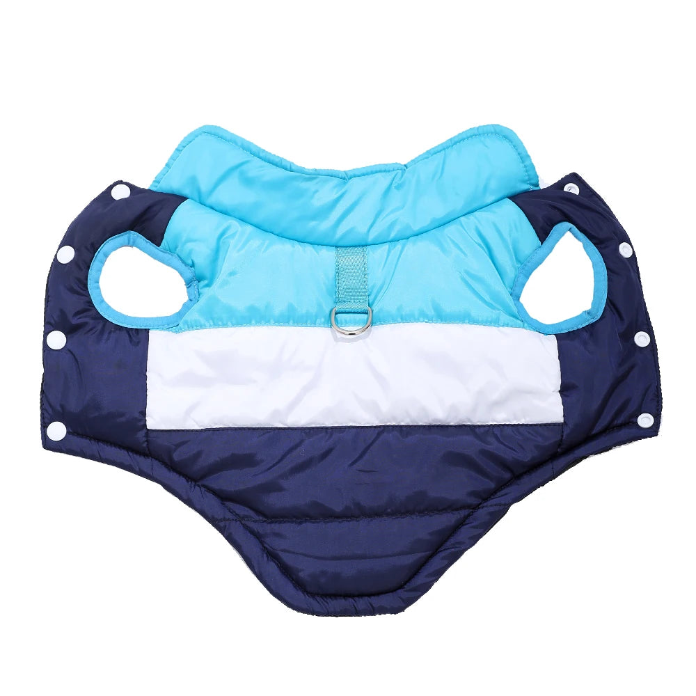 Winter Doggie Jacket With D-ring