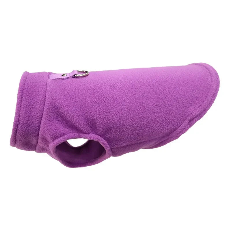 Fleece Doggie Vest with D-Ring
