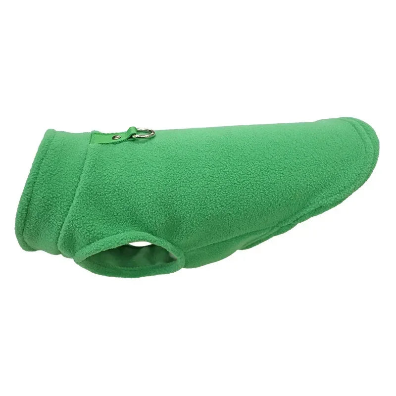 Fleece Doggie Vest with D-Ring