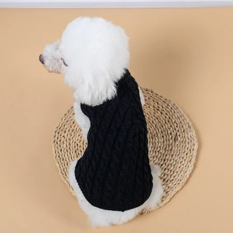 Knitted Turtleneck Doggie Sweaters