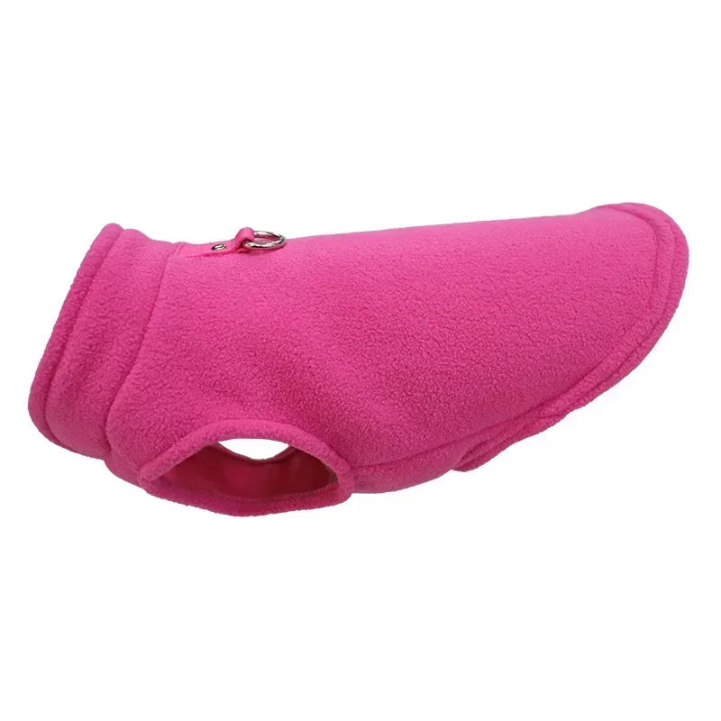 Fleece Doggie Vest with D-Ring