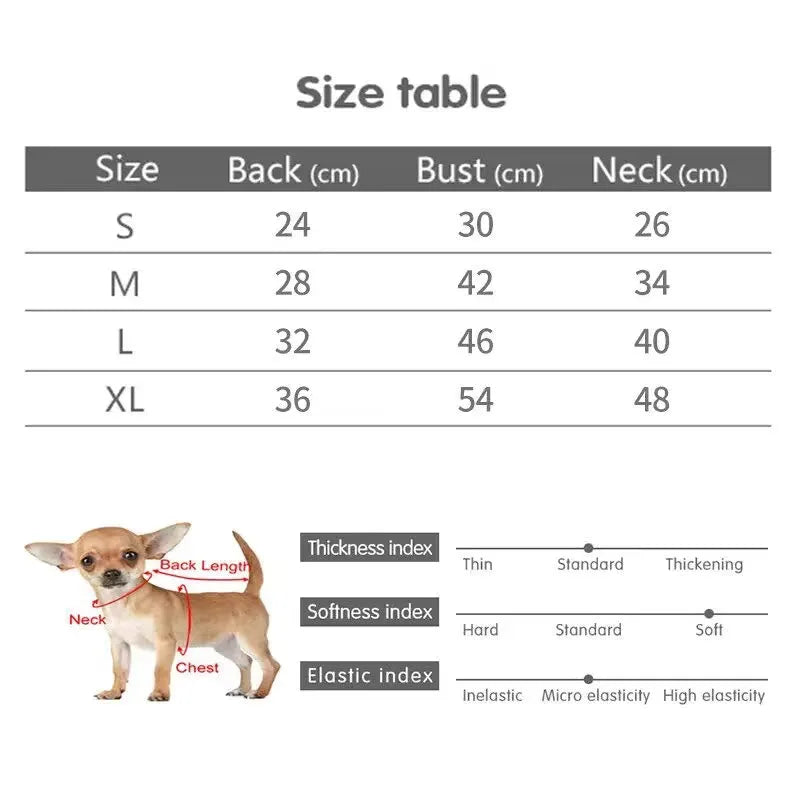 Playful Fleece Doggie Vest