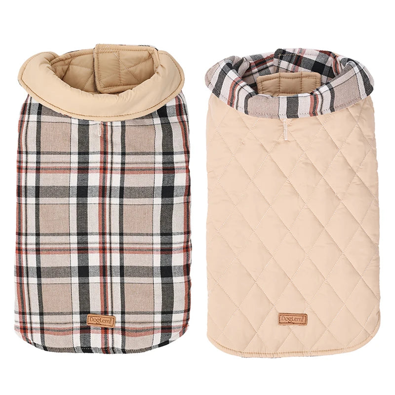 Reversible Waterproof Doggie Coat