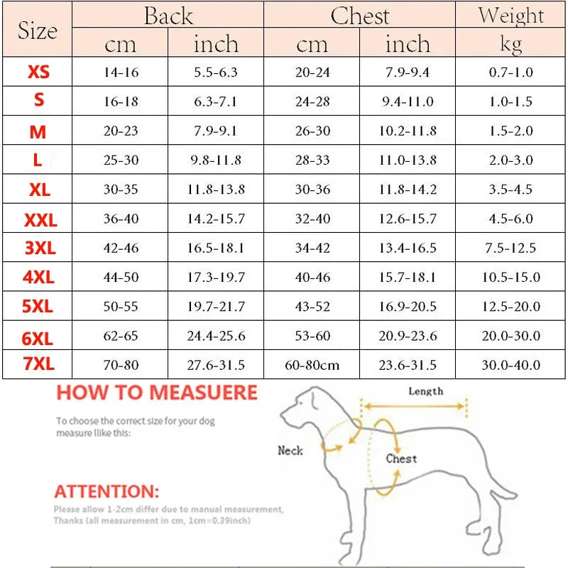 Large Christmas Doggie Sweaters