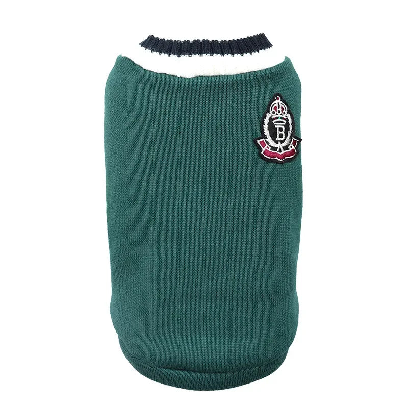 College Style Doggie Sweater