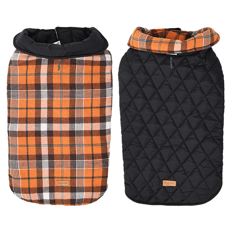 Reversible Waterproof Doggie Coat