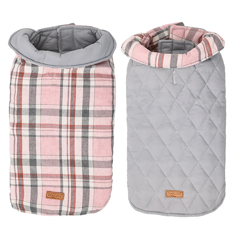 Reversible Waterproof Doggie Coat