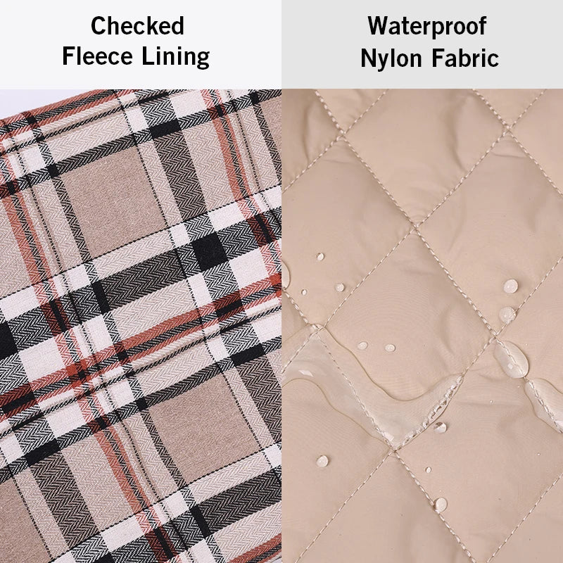 Reversible Waterproof Doggie Coat