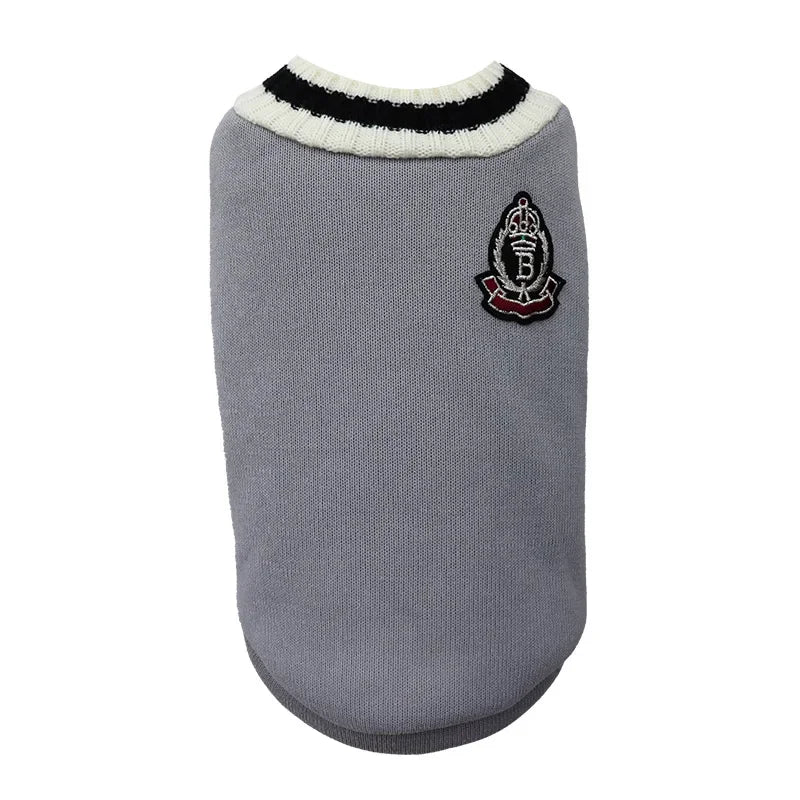 College Style Doggie Sweater