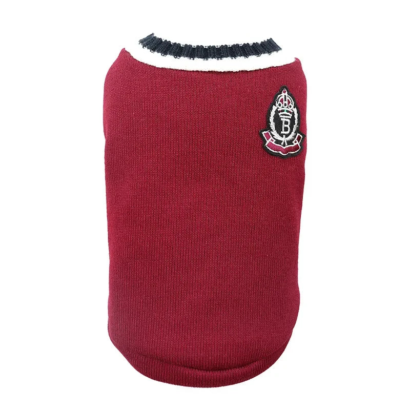 College Style Doggie Sweater