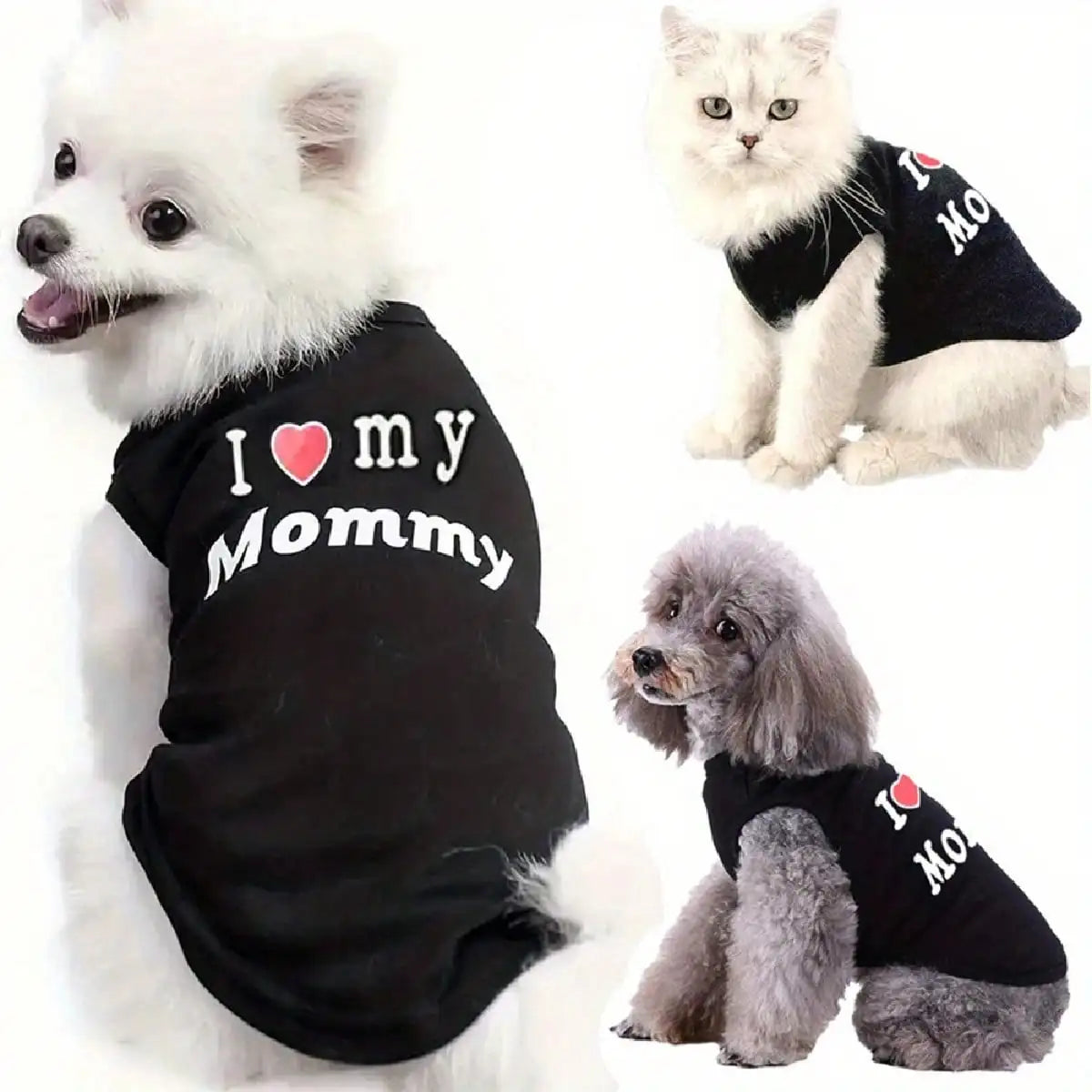 "I Love My Daddy” “I Love My Mommy” Tee Shirt