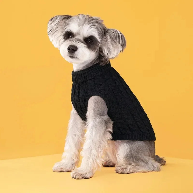 Knitted Turtleneck Doggie Sweaters