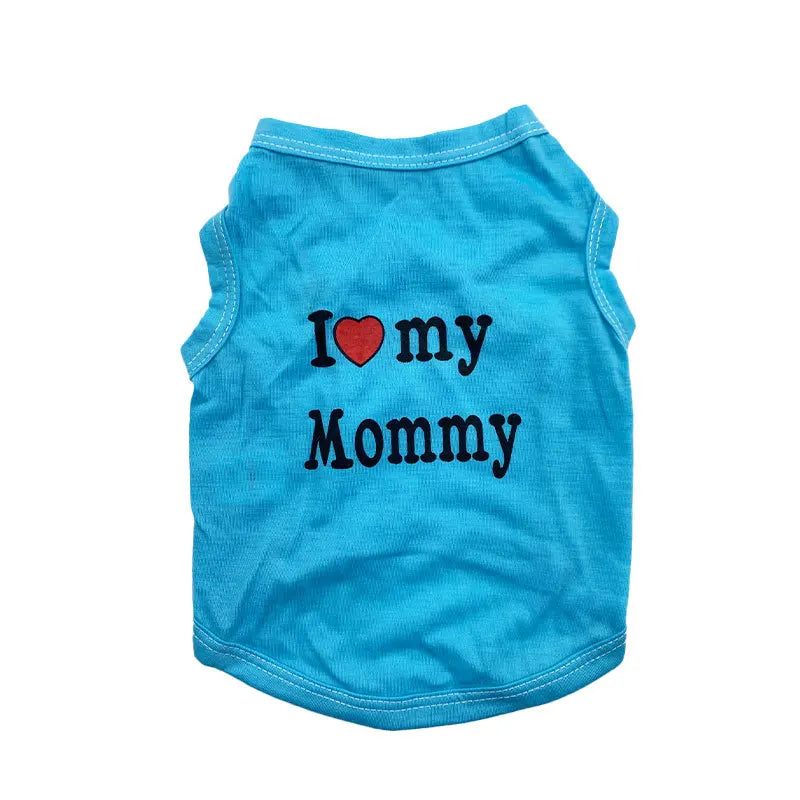 "I Love My Daddy” “I Love My Mommy” Tee Shirt
