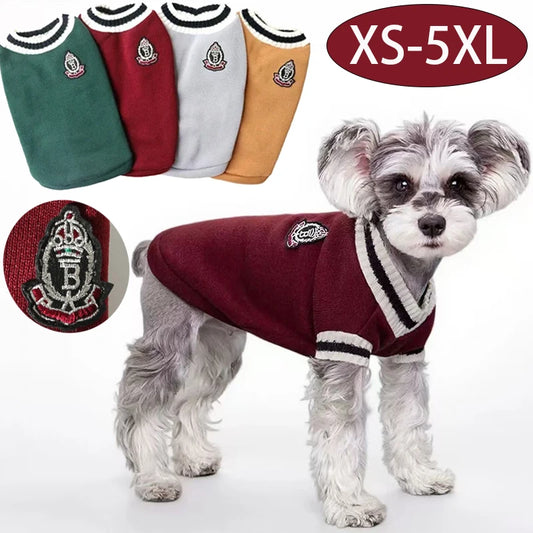 College Style Doggie Sweater