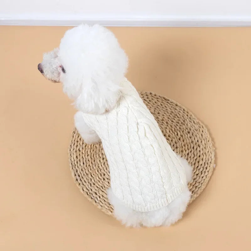 Knitted Turtleneck Doggie Sweaters