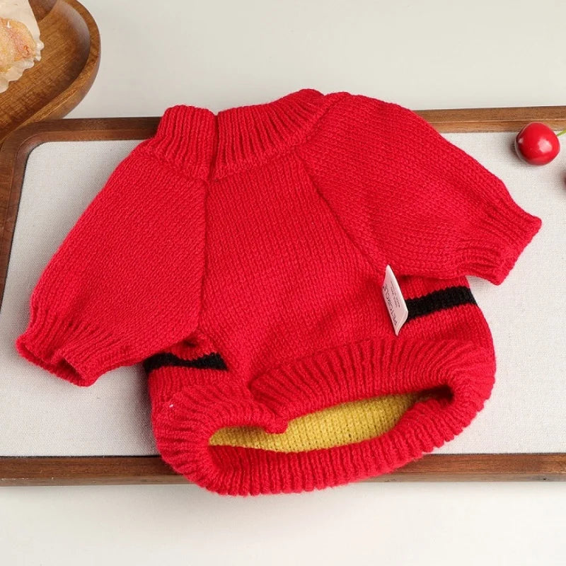 Christmas Doggie Turtleneck Sweater