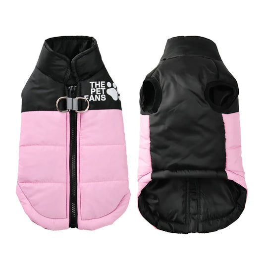 Winter Waterproof Doggie Jackets with D-Ring