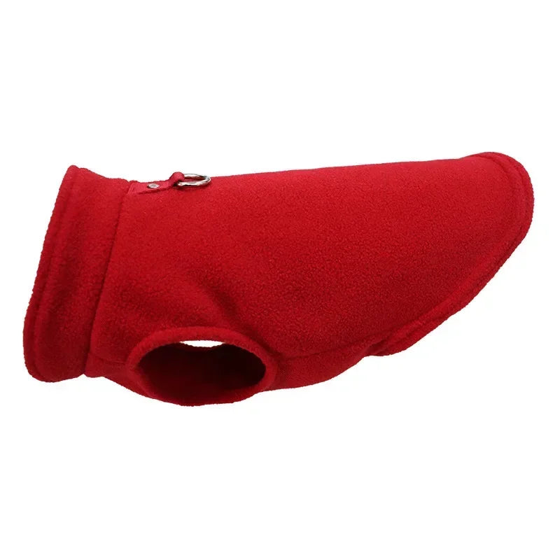 Fleece Doggie Vest with D-Ring