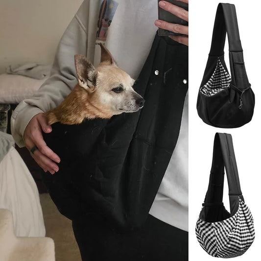 Dog Carrier Sling - Pet Crossbody Shoulder Bag